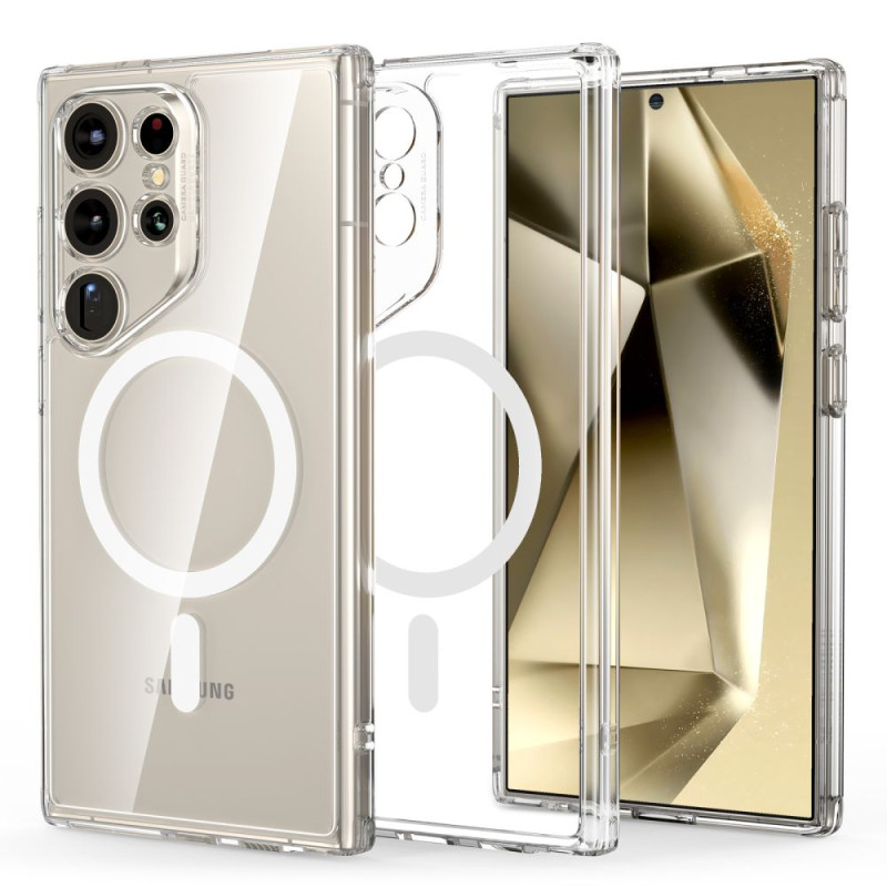 ESR Classic Hybrid Halolock dėklas su MagSafe, skirtas Samsung Galaxy S24 Ultra - skaidrus