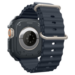 Spigen Rugged Armor dėklas, skirtas Apple Watch Ultra 1/ 2 (49 mm) - tamsiai pilkas