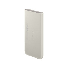 Powerbank Samsung EB-P3400XUE FastCharge 2x USB-C 25W 10000mAh – smėlio spalvos