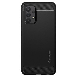 Spigen Rugged Armor dėklas, skirtas Samsung Galaxy A52 / A52S - matinė juoda