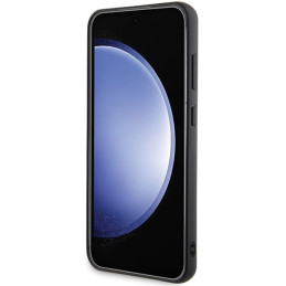 Karl Lagerfeld 3D Rubber Ikonik dėklas Samsung Galaxy S24 - juodas