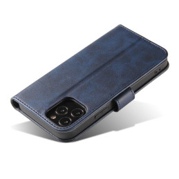 Magnet Case elegantiškas dėklas su atvartu ir stovo funkcija, skirta Samsung Galaxy A02s EU blue