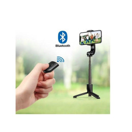 Spigen S610W Bluetooth gimbal su asmenukių lazdele - juoda