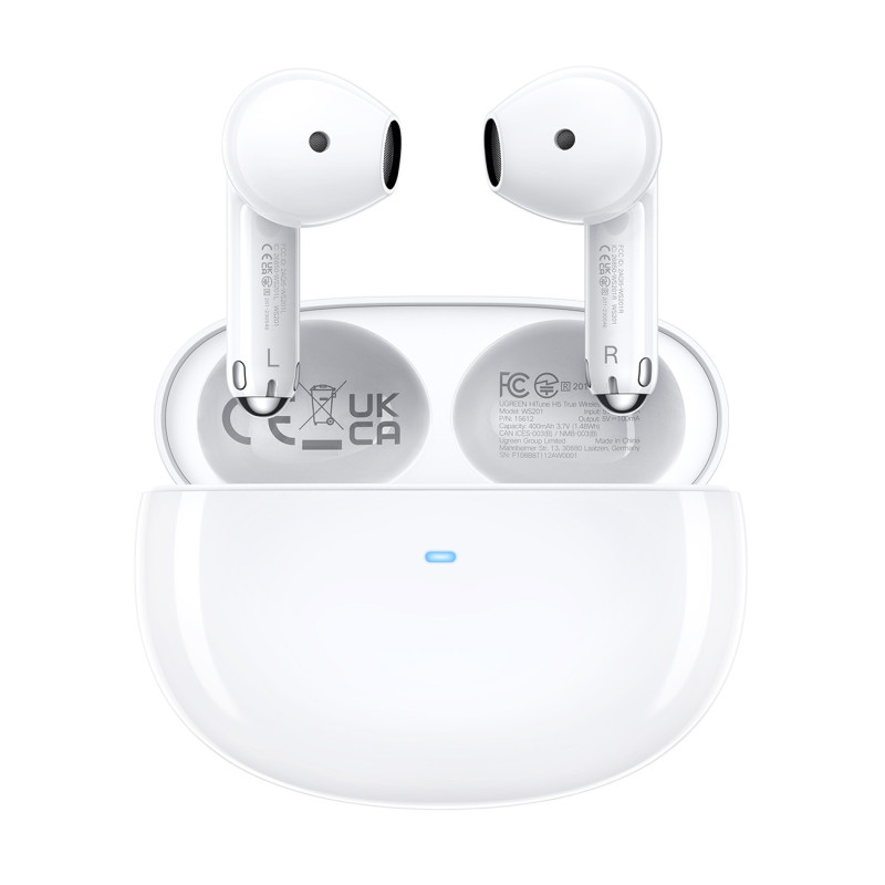 Ugreen HiTune H5 WS201 TWS belaidės ausinės - baltos