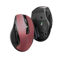Ugreen MU006 belaidė optinė pelė USB 2.4GHz / Bluetooth 5.0 4000 DPI – raudona
