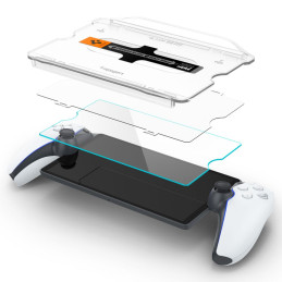 Spigen Glas.tR EZ Tinka grūdintas stiklas, skirtas Sony Playstation portalui
