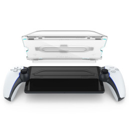 Spigen Glas.tR EZ Tinka grūdintas stiklas, skirtas Sony Playstation portalui