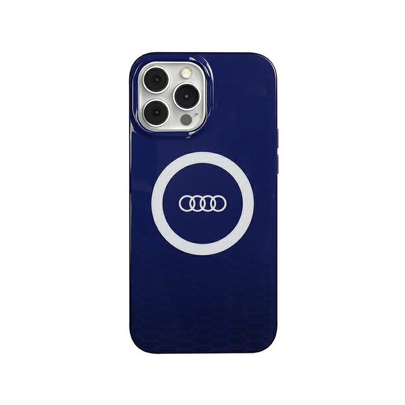 Audi IML Big Logo MagSafe dėklas iPhone 13 Pro Max - mėlynas