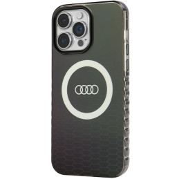 Audi IML Big Logo MagSafe dėklas iPhone 14 Pro Max - juodas