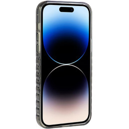 Audi IML Big Logo MagSafe dėklas iPhone 14 Pro Max - juodas