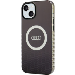 Audi IML Big Logo MagSafe dėklas iPhone 15 Plus / 14 Plus - juodas