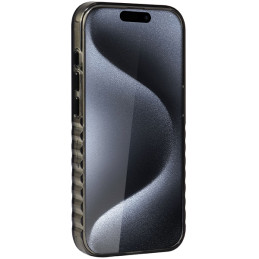 Audi IML Big Logo MagSafe dėklas iPhone 15 Pro - juodas