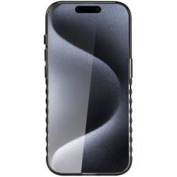 Audi IML Big Logo MagSafe dėklas iPhone 15 Pro - juodas