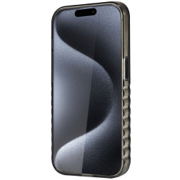 Audi IML Big Logo MagSafe dėklas iPhone 15 Pro - juodas