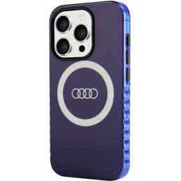 Audi IML Big Logo MagSafe dėklas iPhone 15 Pro - mėlynas