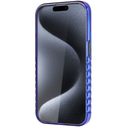 Audi IML Big Logo MagSafe dėklas iPhone 15 Pro - mėlynas