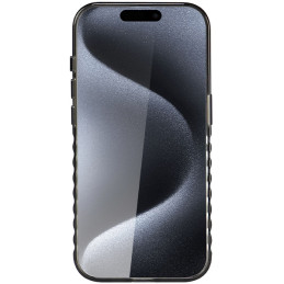 Audi IML Big Logo MagSafe dėklas iPhone 15 Pro Max - juodas