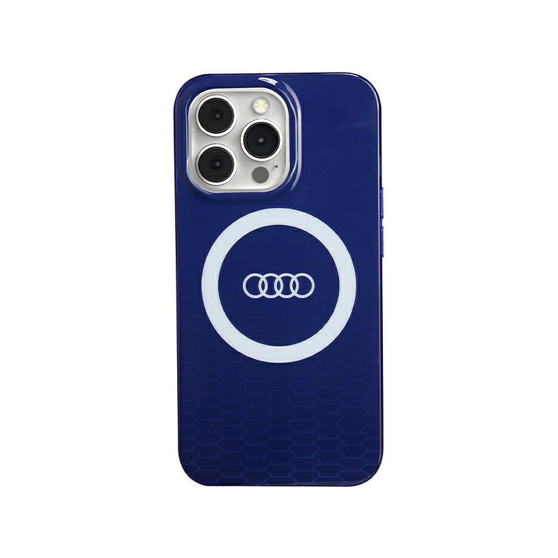 Audi IML Big Logo MagSafe dėklas, skirtas iPhone 13 Pro / 13 - mėlynas