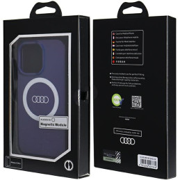 Audi IML Big Logo MagSafe dėklas, skirtas iPhone 13 Pro / 13 - mėlynas