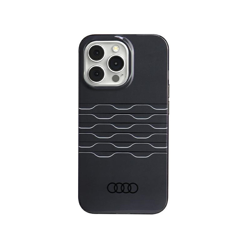 Audi IML MagSafe dėklas iPhone 13 Pro / 13 - juodas
