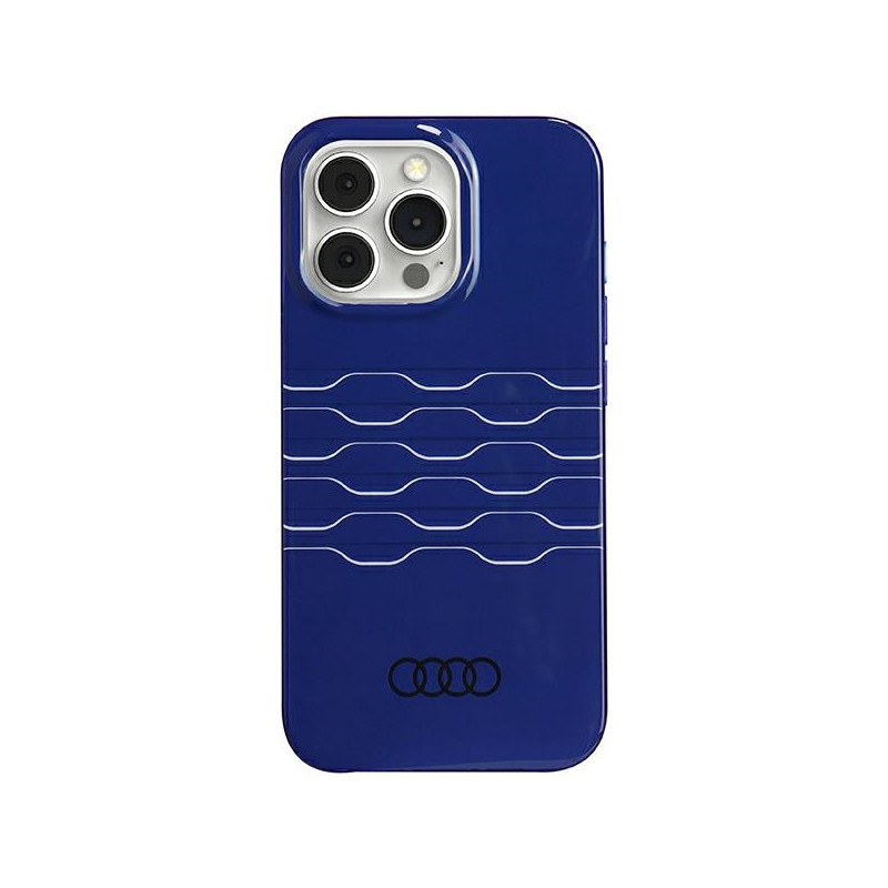 Audi IML MagSafe dėklas iPhone 13 Pro Max - mėlynas