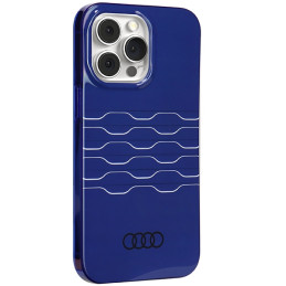 Audi IML MagSafe dėklas iPhone 13 Pro Max - mėlynas
