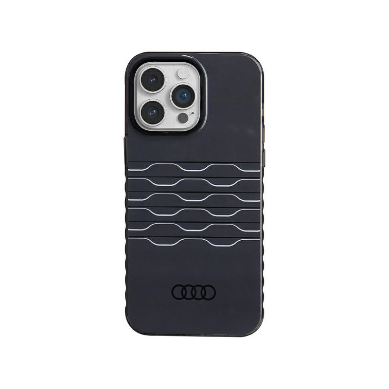 Audi IML MagSafe dėklas iPhone 14 Pro Max - juodas