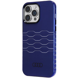 Audi IML MagSafe dėklas iPhone 14 Pro Max - mėlynas