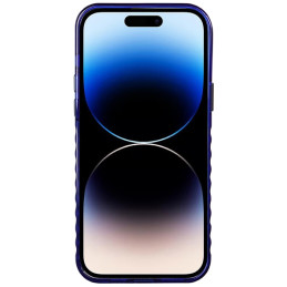 Audi IML MagSafe dėklas iPhone 14 Pro Max - mėlynas