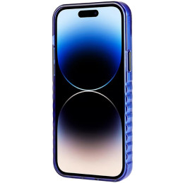 Audi IML MagSafe dėklas iPhone 14 Pro Max - mėlynas