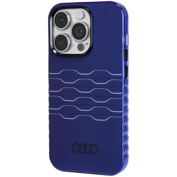 Audi IML MagSafe dėklas iPhone 14 Pro - mėlynas