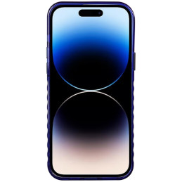 Audi IML MagSafe dėklas iPhone 14 Pro - mėlynas