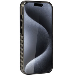 Audi IML MagSafe dėklas iPhone 15 Pro Max - juodas