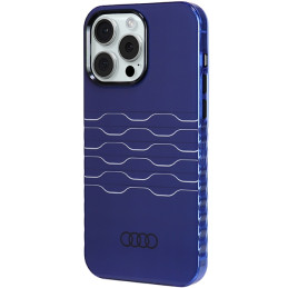 Audi IML MagSafe dėklas iPhone 15 Pro Max - mėlynas