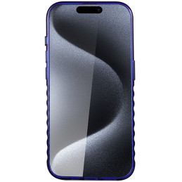 Audi IML MagSafe dėklas iPhone 15 Pro Max - mėlynas