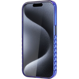 Audi IML MagSafe dėklas iPhone 15 Pro Max - mėlynas
