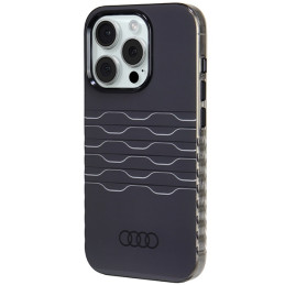 Audi IML MagSafe dėklas iPhone 15 Pro - juodas