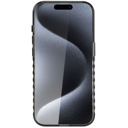 Audi IML MagSafe dėklas iPhone 15 Pro - juodas