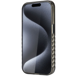 Audi IML MagSafe dėklas iPhone 15 Pro - juodas
