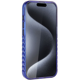 Audi IML MagSafe dėklas iPhone 15 Pro - mėlynas