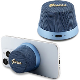 Guess Magnetic Script Metalinė Bluetooth kolonėlė – mėlyna