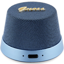 Guess Magnetic Script Metalinė Bluetooth kolonėlė – mėlyna