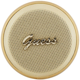 Guess Magnetic Script Metalinė Bluetooth kolonėlė – auksinė