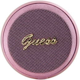 Guess Magnetic Script Metalinė Bluetooth kolonėlė – rožinė