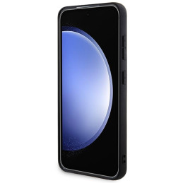 Guess 4G Big Metal Logo dėklas, skirtas Samsung Galaxy S24+ - mėlynas