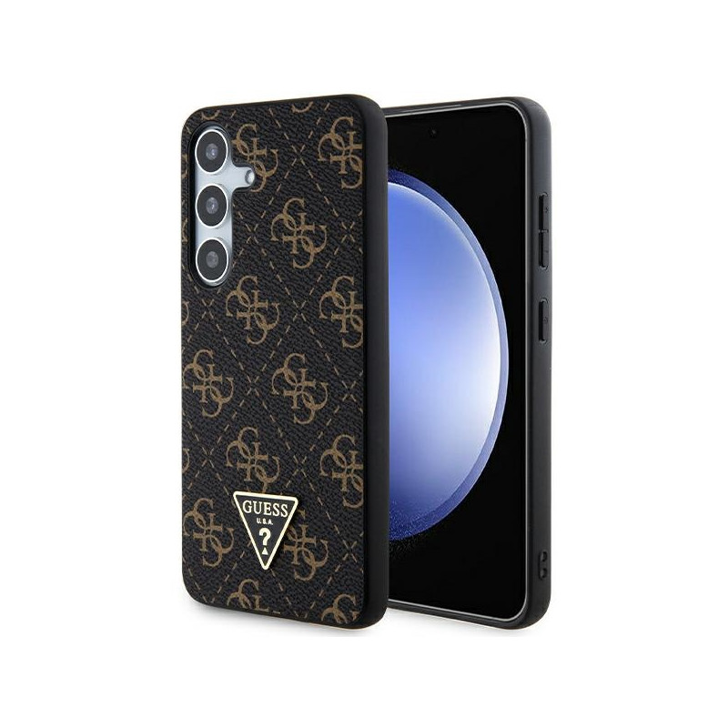 Guess 4G Triangle dėklas, skirtas Samsung Galaxy S24+ - juodas