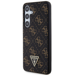 Guess 4G Triangle dėklas, skirtas Samsung Galaxy S24+ - juodas