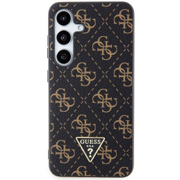 Guess 4G Triangle dėklas, skirtas Samsung Galaxy S24+ - juodas
