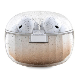 Guess Glitter Gradient TWS Bluetooth ausinės su prijungimo stotele - auksinės spalvos
