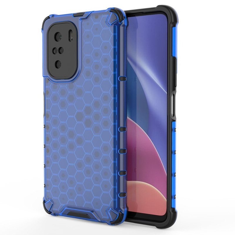 Korinis šarvuotas dėklas su gelio rėmu Xiaomi Redmi K40 Pro+ / K40 Pro / K40 / Poco F3 mėlynas